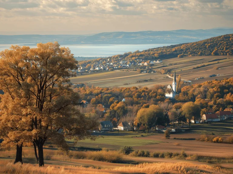 Magyar vidék illusztrációja