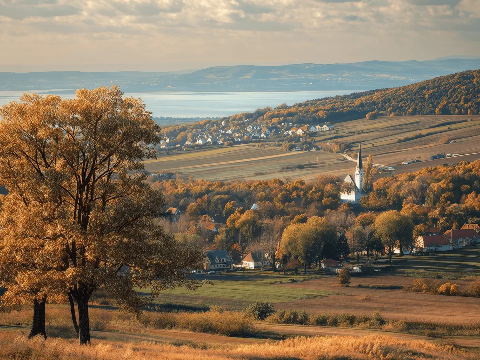 Magyar vidék illusztrációja